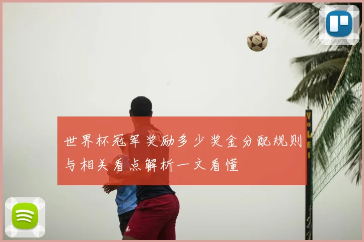 世界杯冠军奖励多少奖金分配规则与相关看点解析一文看懂